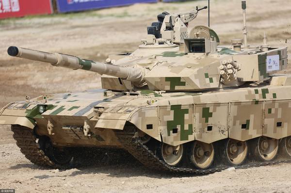 中國最先進(jìn)的坦克 MBT-3000主戰(zhàn)坦克
